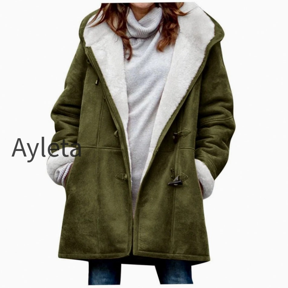 winter-intellectual-simple-harajuku-solid-color-casual-button-cardigan-warm-mid-length-hooded-women-overcoat-40500456