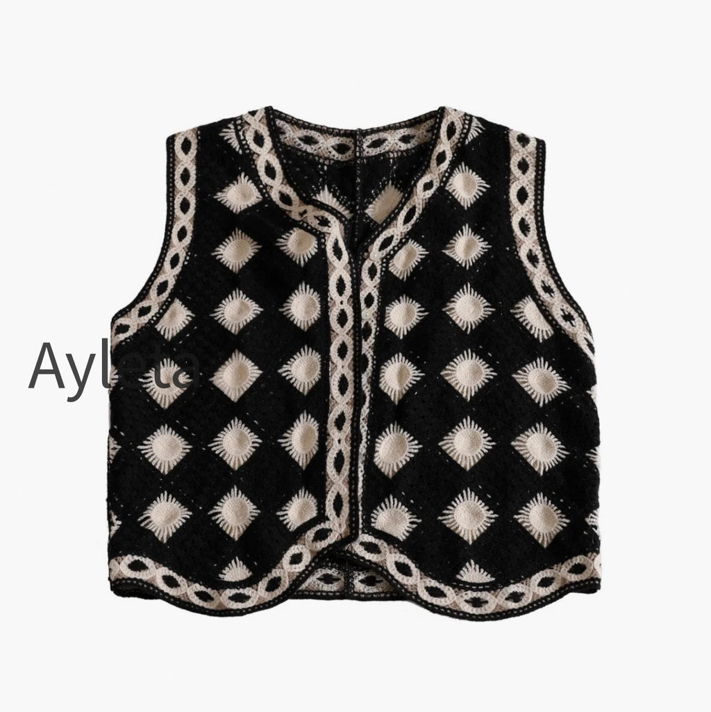 autumn-fashionable-cardigan-chessboard-plaid-v-neck-knitted-thin-vest-vest-coat-women-40500446