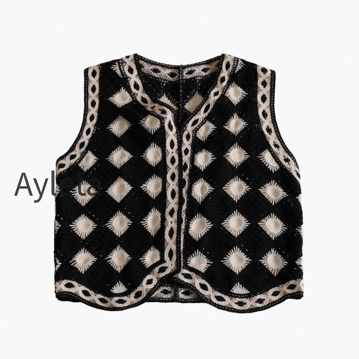 autumn-fashionable-cardigan-chessboard-plaid-v-neck-knitted-thin-vest-vest-coat-women-40500446