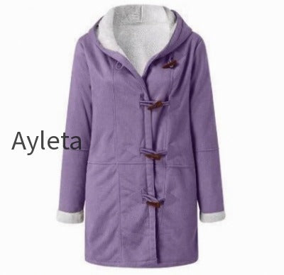 winter-intellectual-simple-harajuku-solid-color-casual-button-cardigan-warm-mid-length-hooded-women-overcoat-40500456