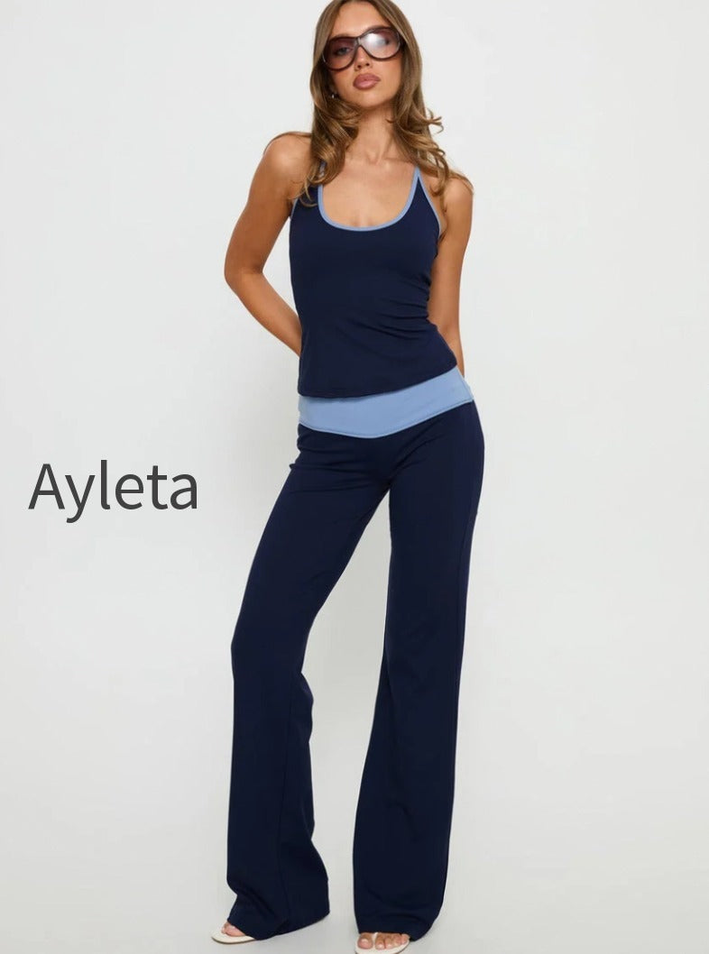 kobee-jersey-flare-pants-navy-light-blue