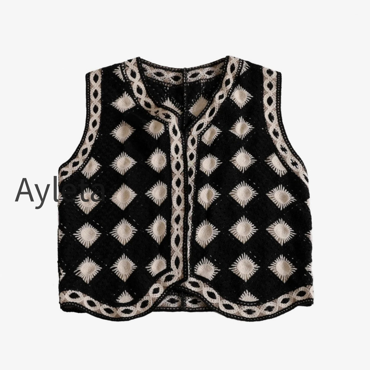 autumn-fashionable-cardigan-chessboard-plaid-v-neck-knitted-thin-vest-vest-coat-women-40500446